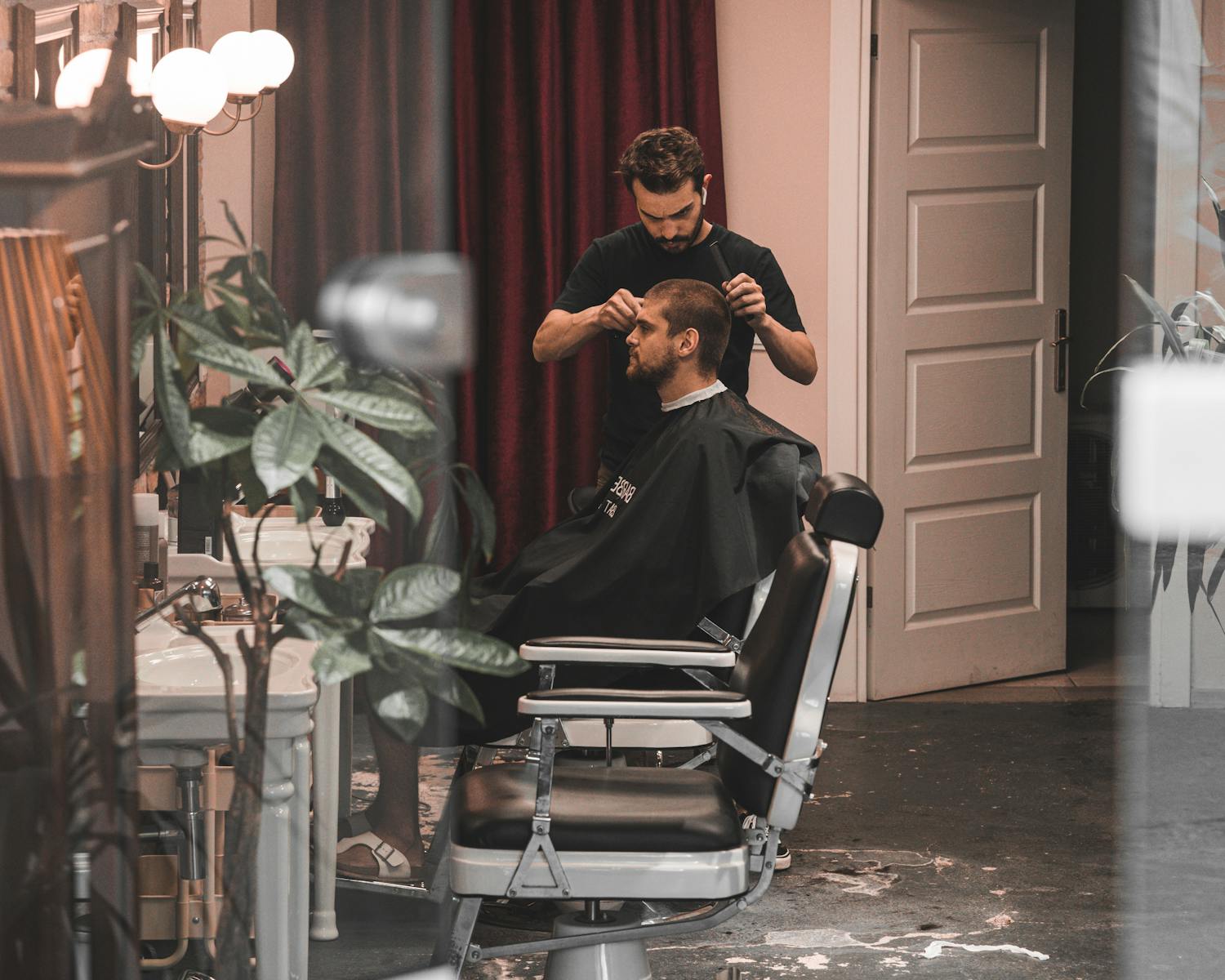 Stylist at work